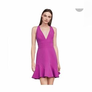 BCBGMAXAZRIA Magenta Dolle Cocktail Dress Size 0